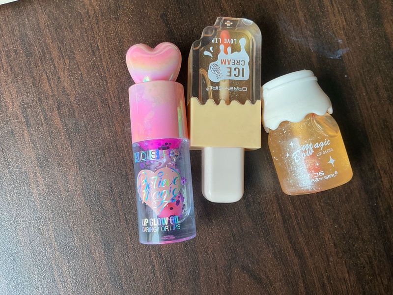 Cute Lip Gloss Set of 3