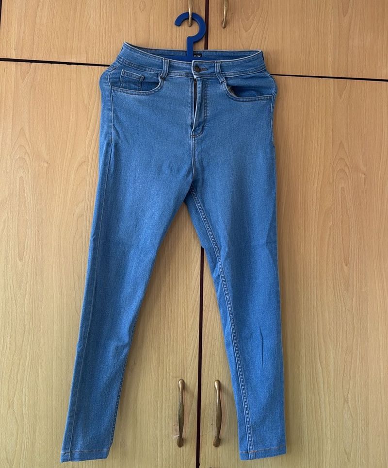 Classic Blue Skinny Jeans