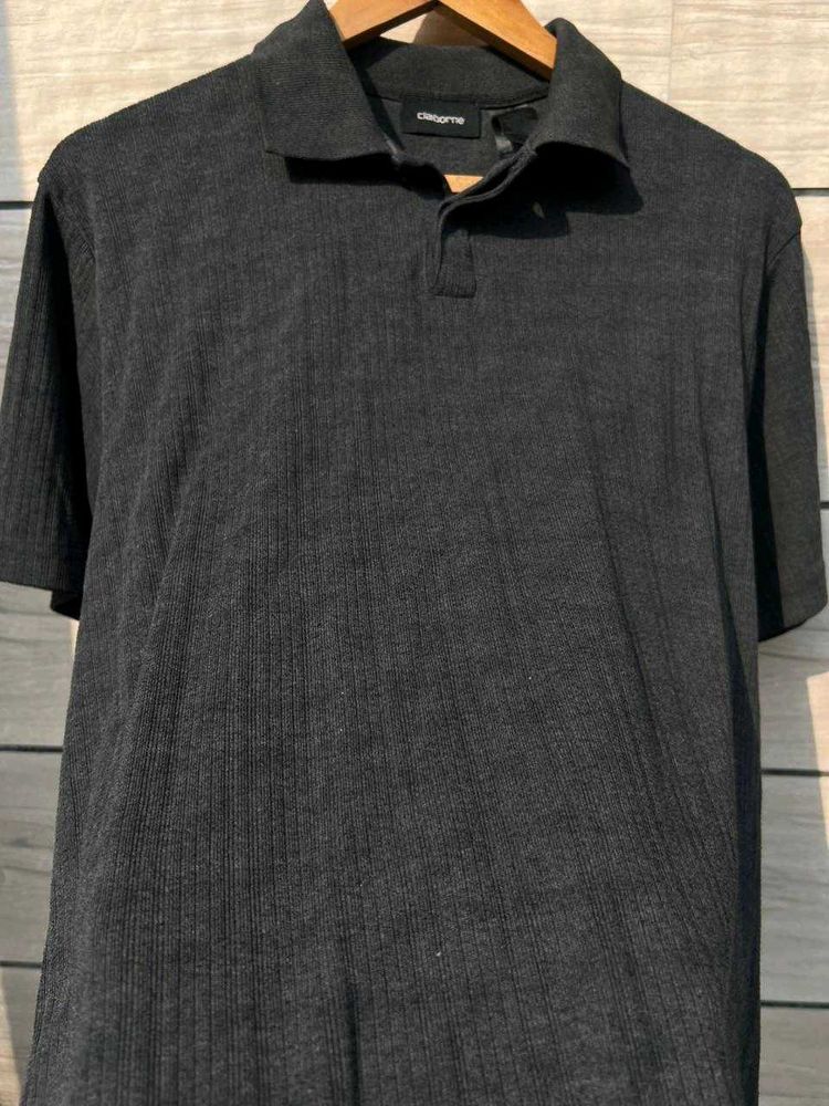 claiborne Gray Polo Shirt
