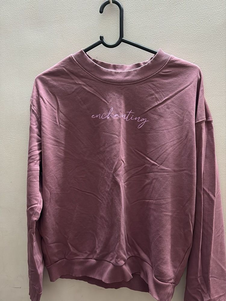Mauve 'enchanting' Sweatshirt