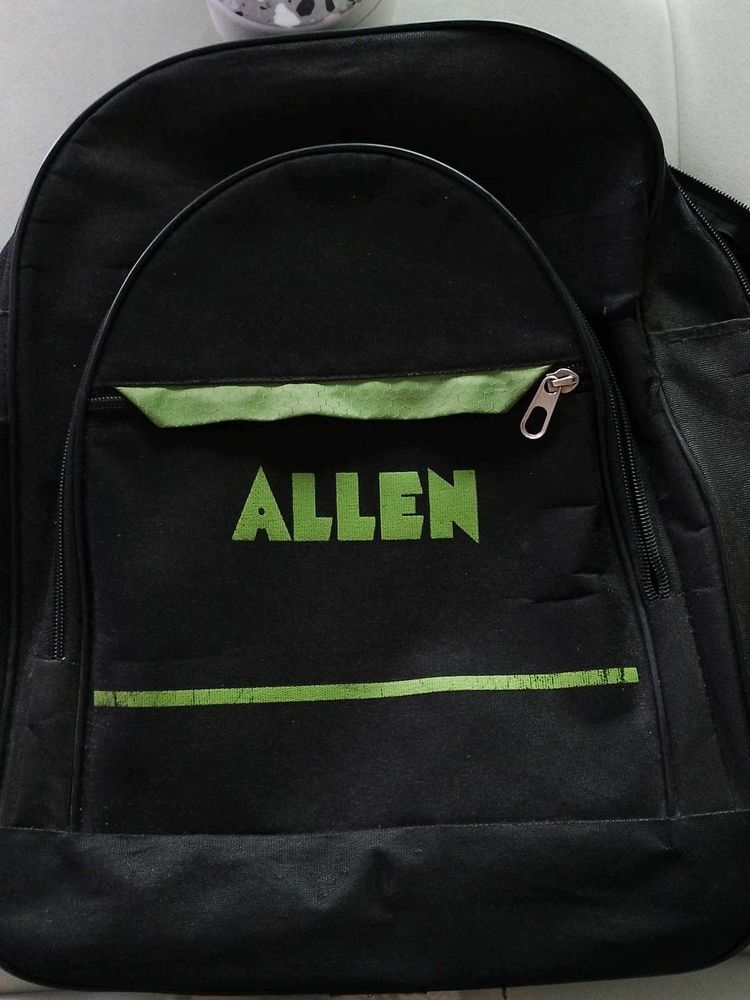Allen Black &amp; Neon Green Backpack