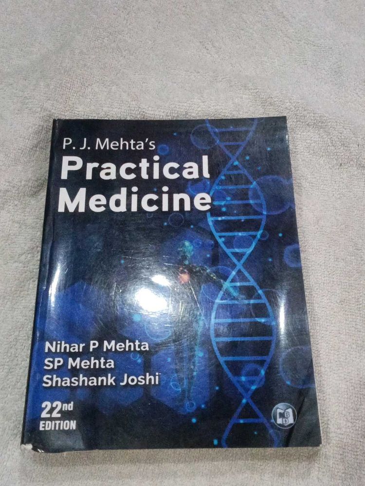 P. J. Mehta's Practical Medicine 22nd Edition
