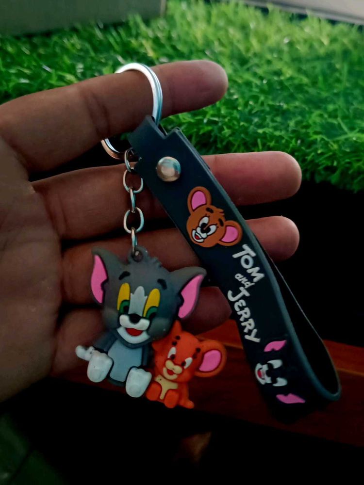 Tom and Jerry Keychain