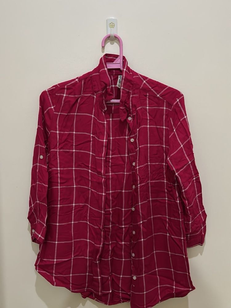 Checkered Casual Shirt
