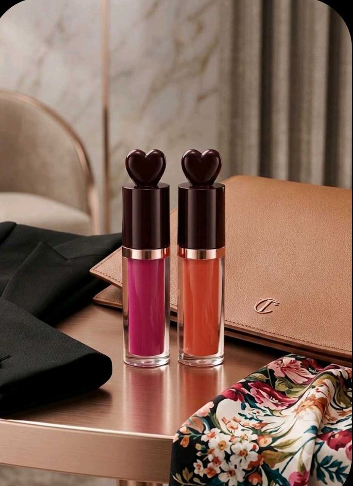 Luxury Heart-Shaped Lip stick Duo