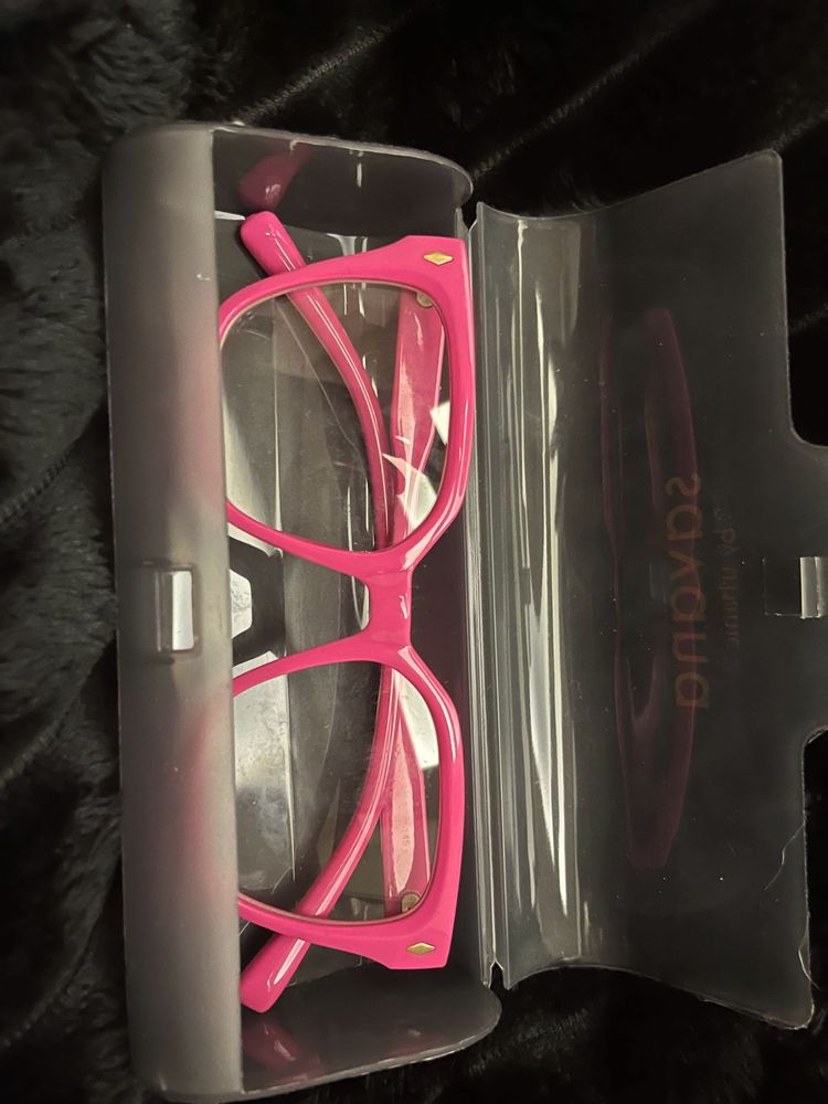 Savana Pink Glasses with Case
