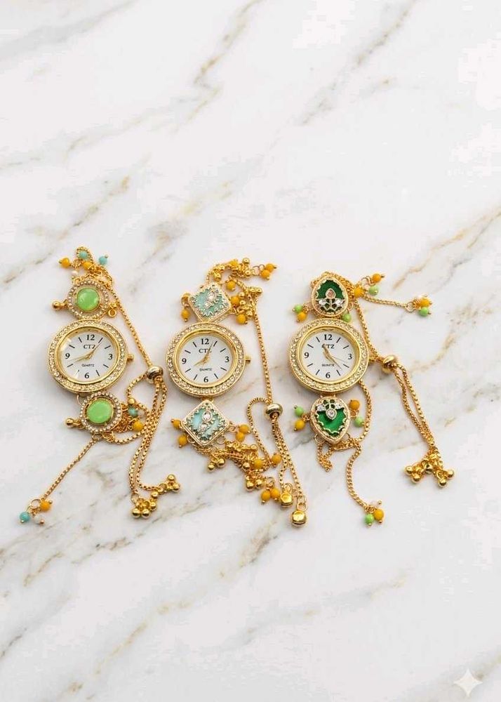 Boho Beaded Charm Watches