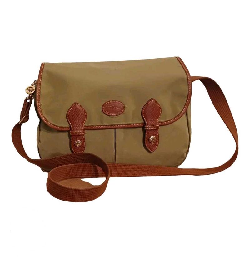 Longchamp Khaki Crossbody Bag