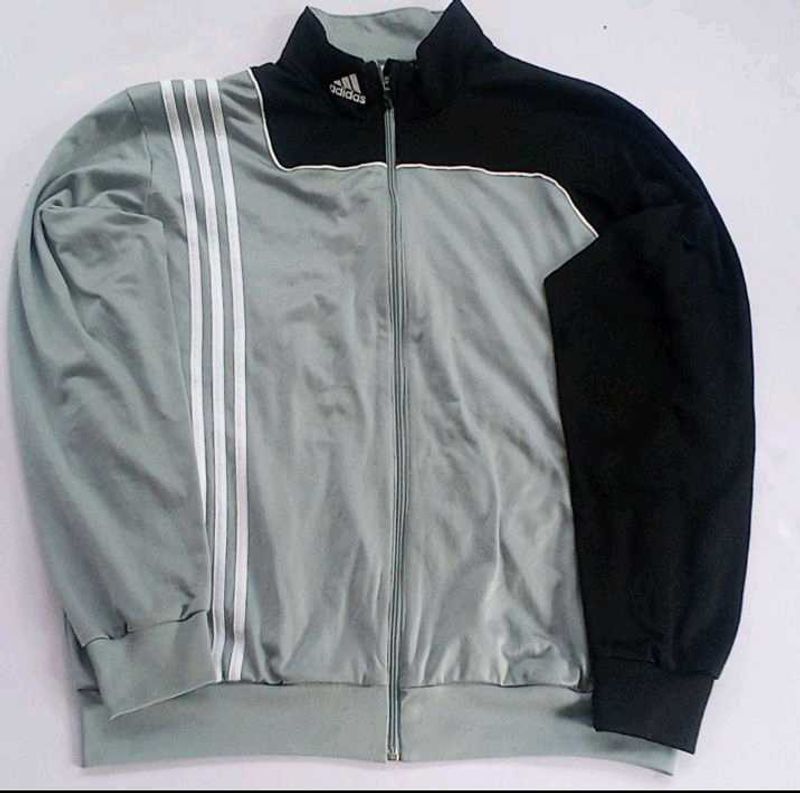 Original Adidas Track Jacket in black&amp; grey!!!