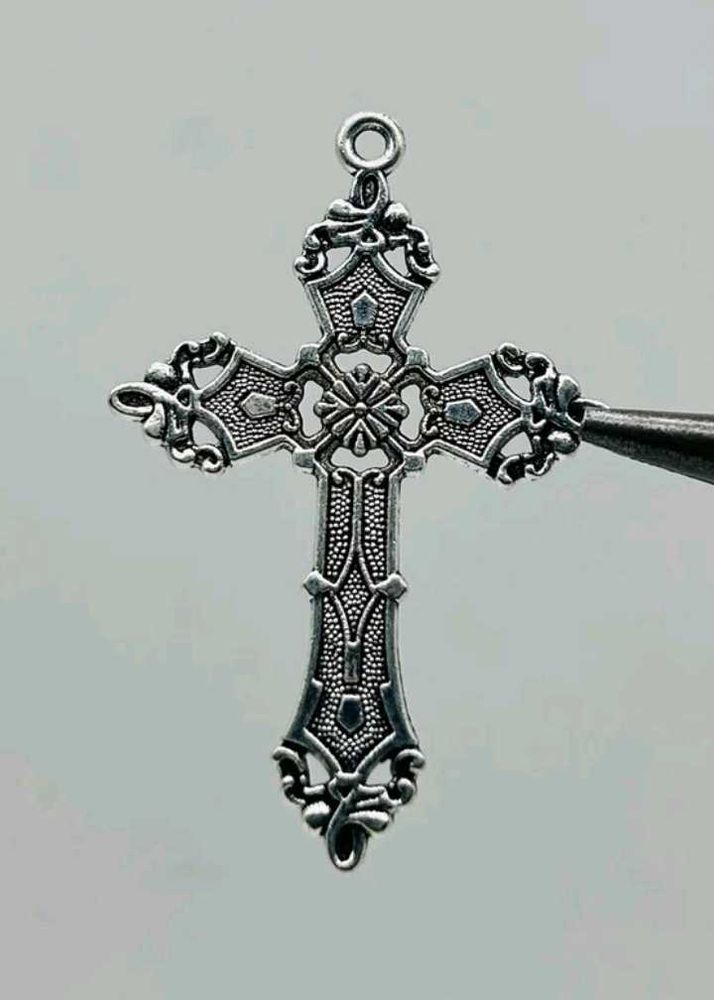 Gothic Chrome hearts pendant for mens