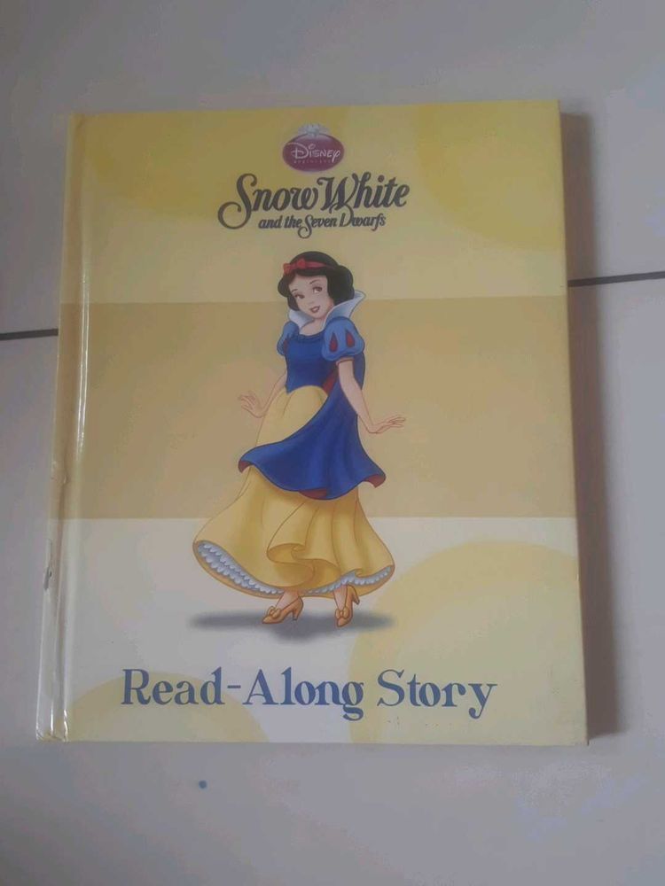 Hardcover :Disney Snow White Read-Along Story Book
