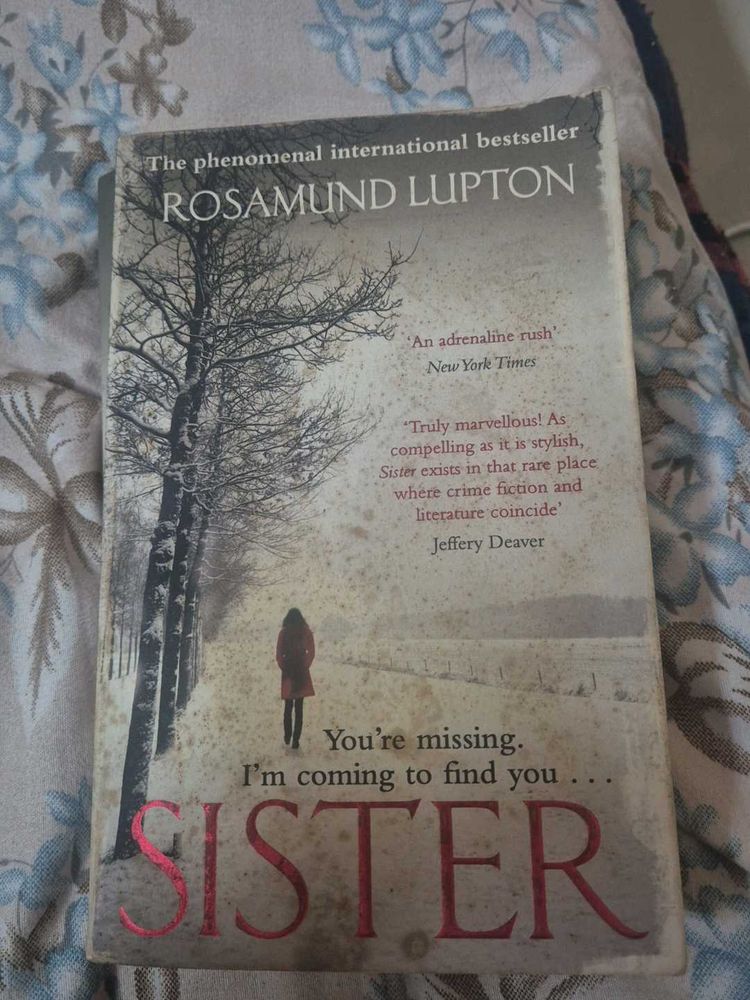 Rosamund Lupton "Sister" Paperback