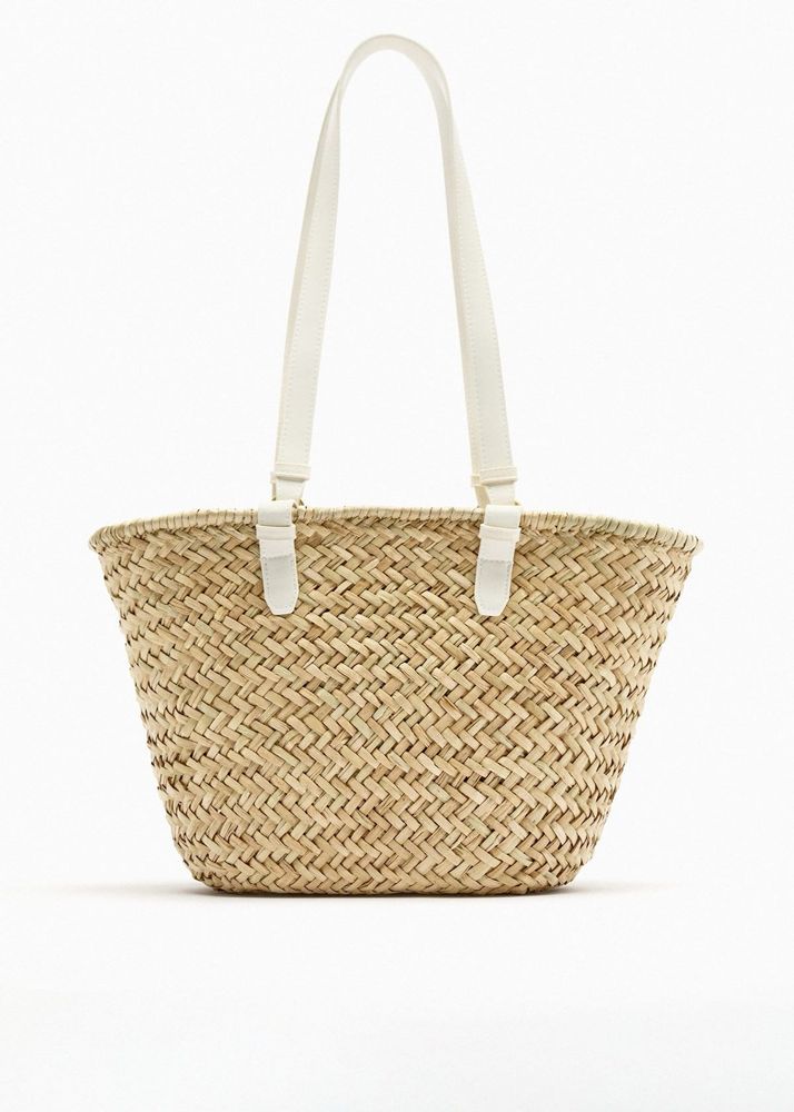 Summer Woven Tote Bag