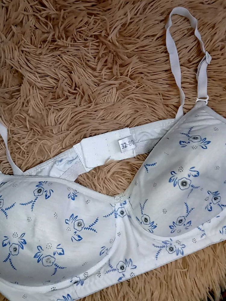 Vintage Floral Bra 32-80