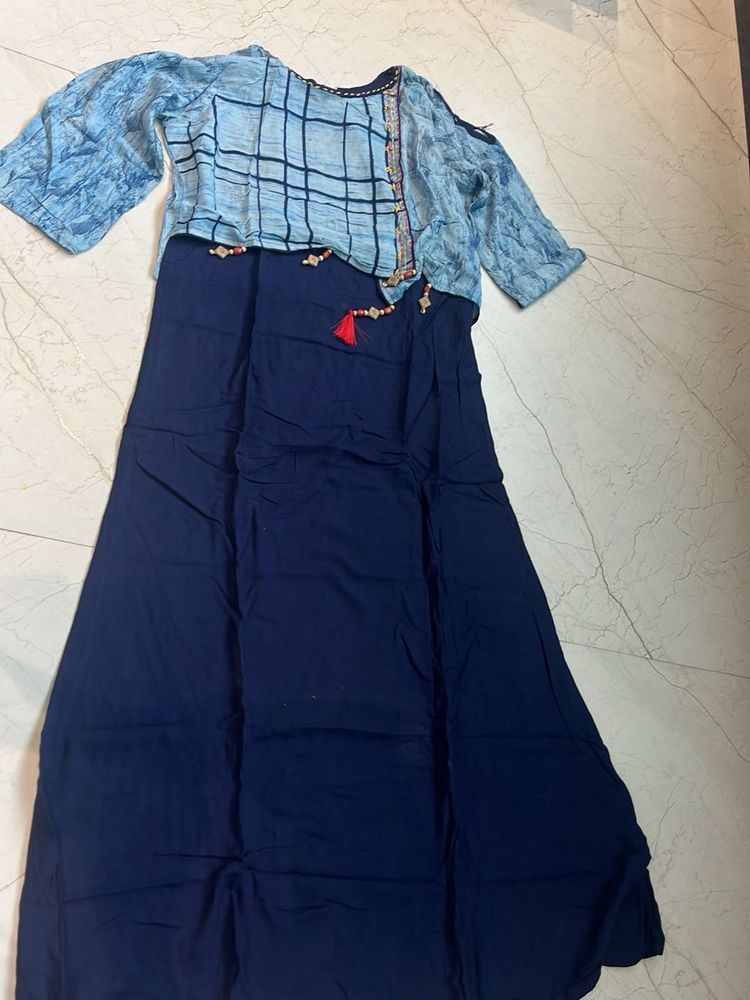 Blue Kurta