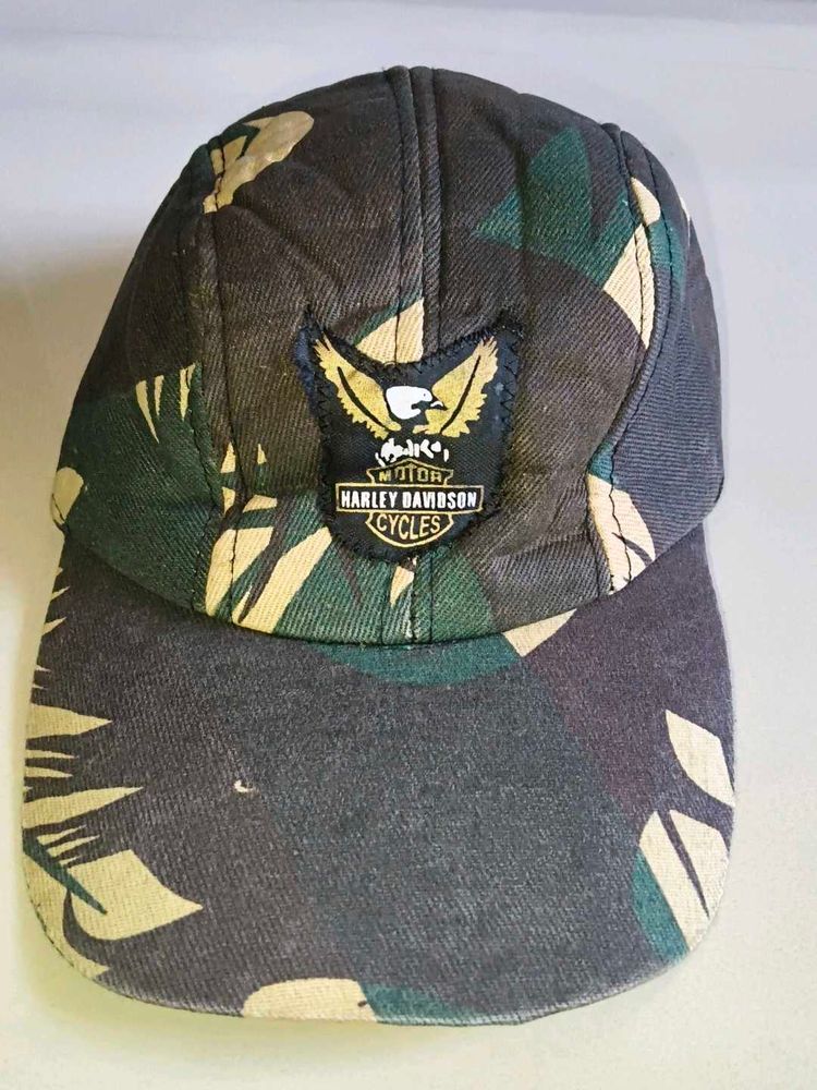 Harley Davidson Camo Baseball Cap