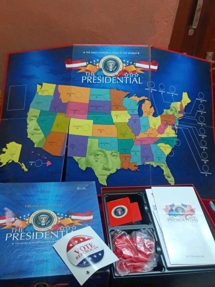 THE PRESIDENTIAL BOARD GAME 🎮