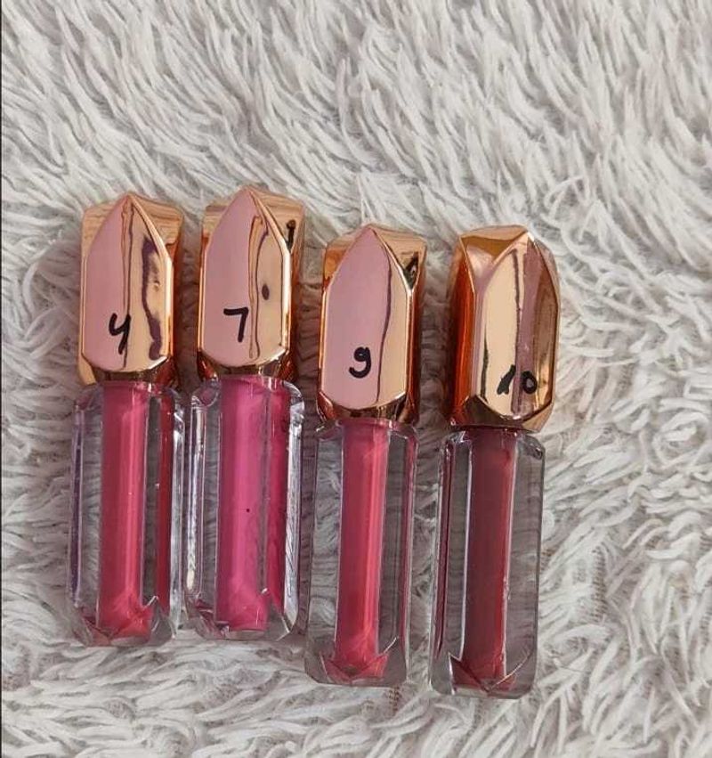 Set of 4 Shiny Liquid Lipsticks