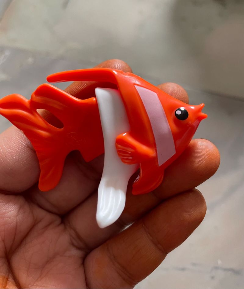 Cute Orange Fish Toy
