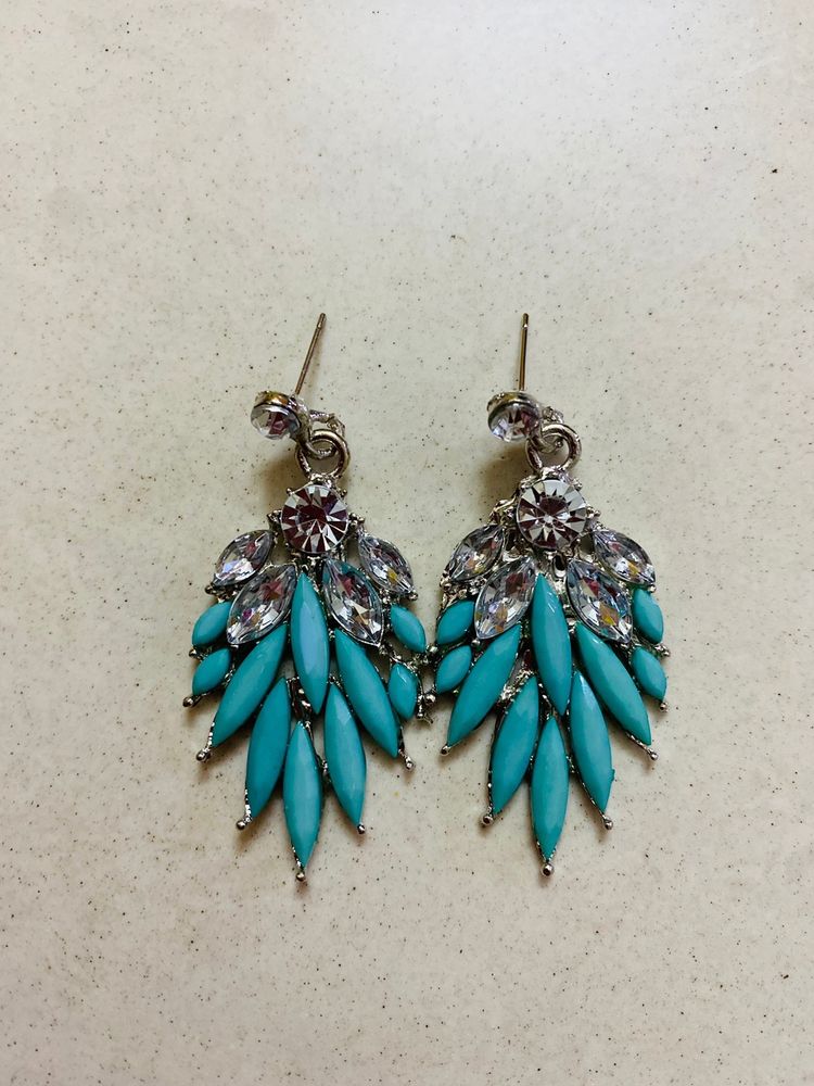 Turquoise Bohemian Style Earring Stud