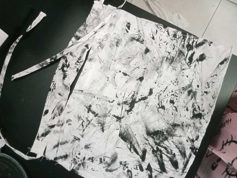 Designer abstract Niqab