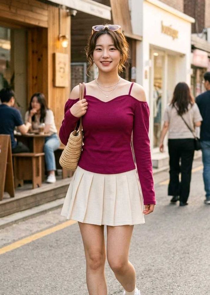 Chic Off-Shoulder Long Sleeve Top