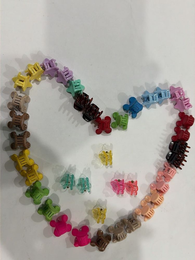 Assorted Mini Hair Claw Clips