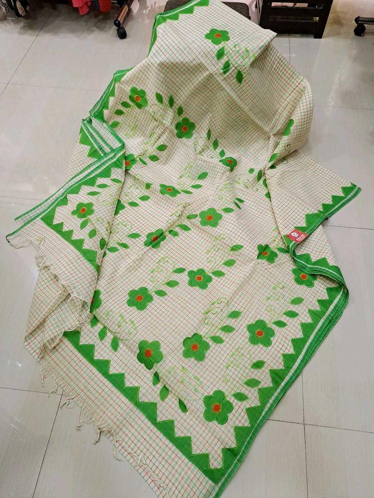 Brand New Charming cotton Saree. No bp.