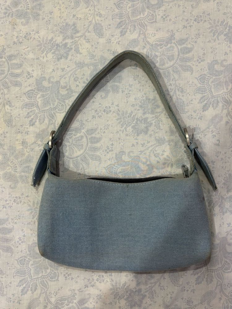 y2k denim shoulder  bag