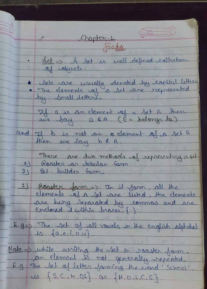 NCERT 11th  handwritten notes
