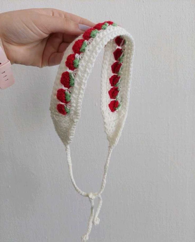 Handmade Crochet Headband⋆˚꩜｡
