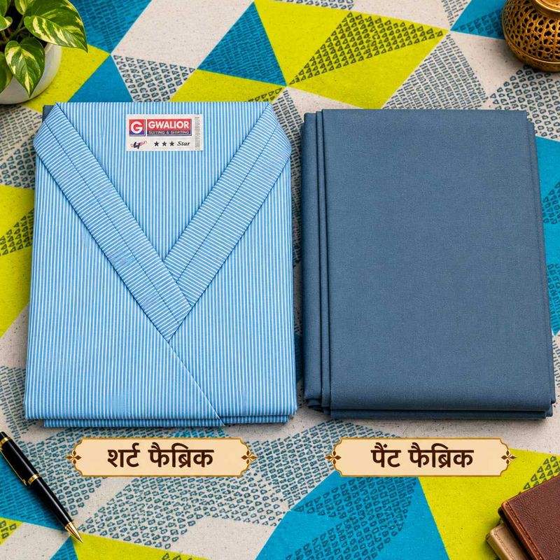 💙✨ Gwalior Premium Shirt &amp; Pant Fabric Collection