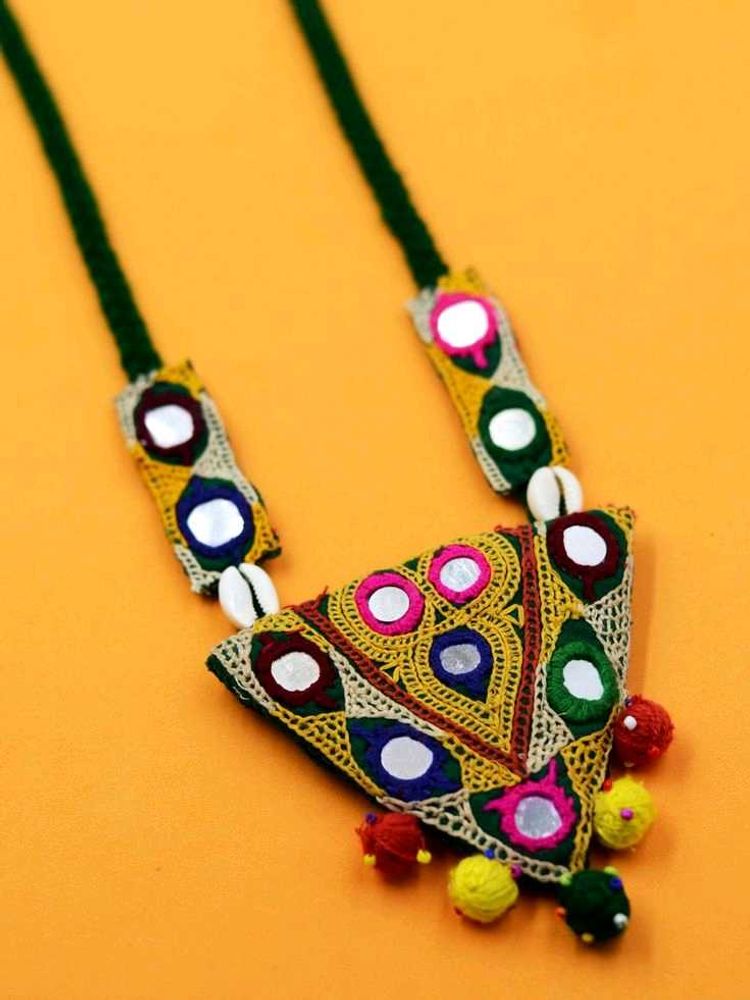 Ethnic Embroidered Necklace