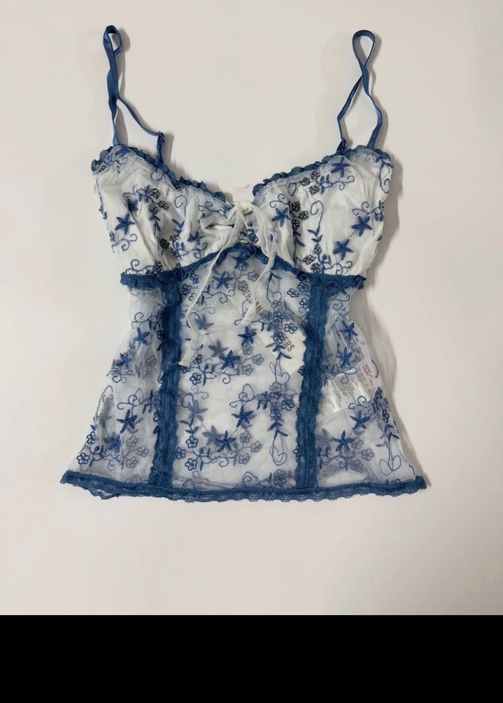 Sheer Floral Lace Top
