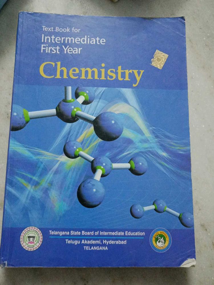 Chemistry Textbook - Intermediate First Year