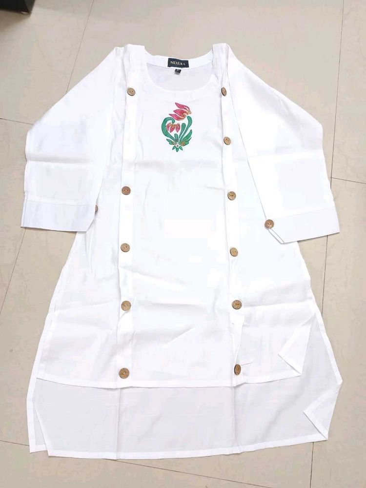 Chic White cordset