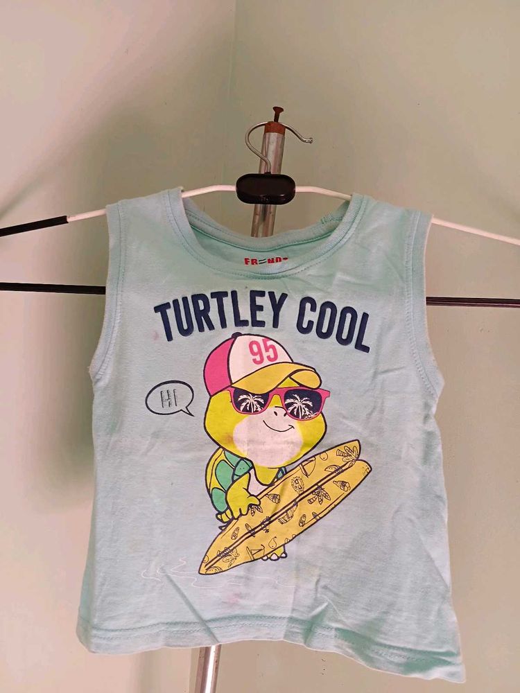 Cute 'Turtley Cool' Kids Outfit
