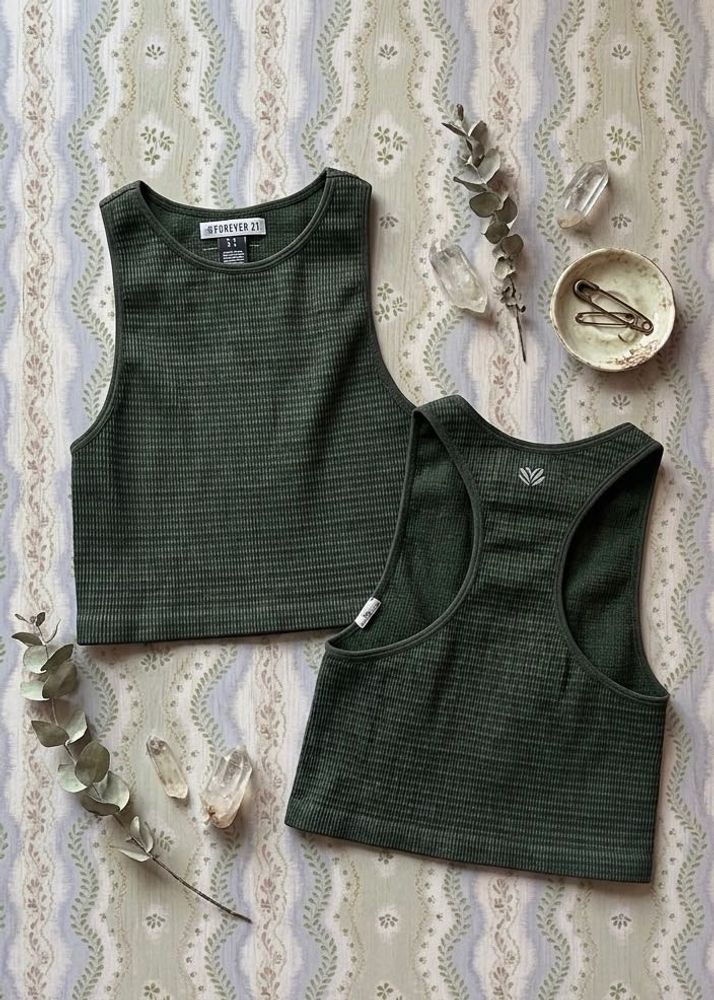 Forever 21 Ribbed Tank Top
