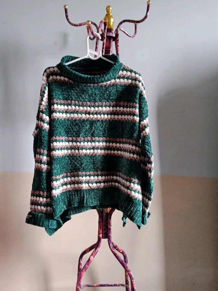Cozy Striped Knit Sweater