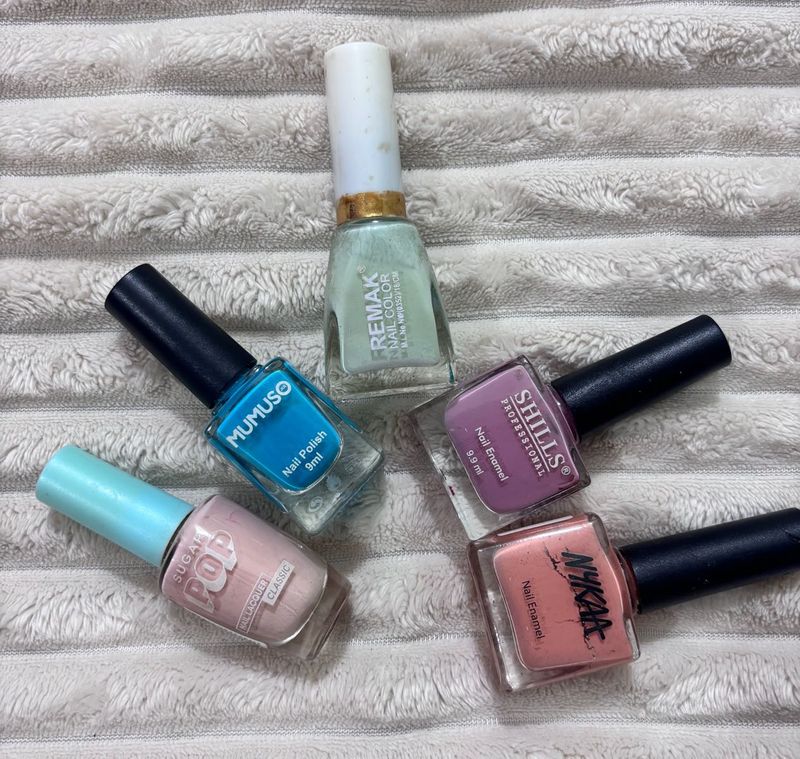 5 Set of Nail Polish