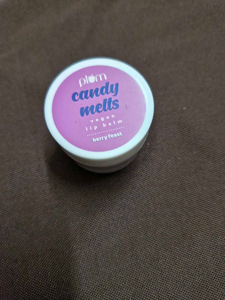 Plum Candy Melts Vegan Lip Balm