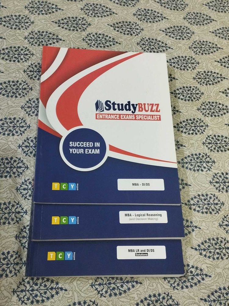 StudyBuzz LR &amp; DI Book Bundle for MBA exam