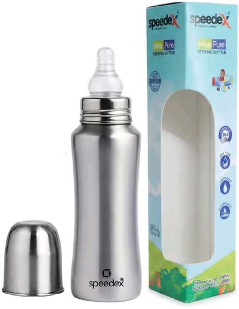 SPEEDEX Stainless Steel Baby Feeding Bottle