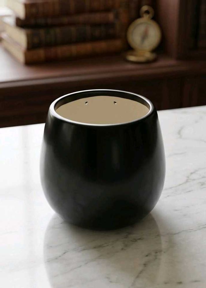 Cute Black &amp; White Ceramic Planter