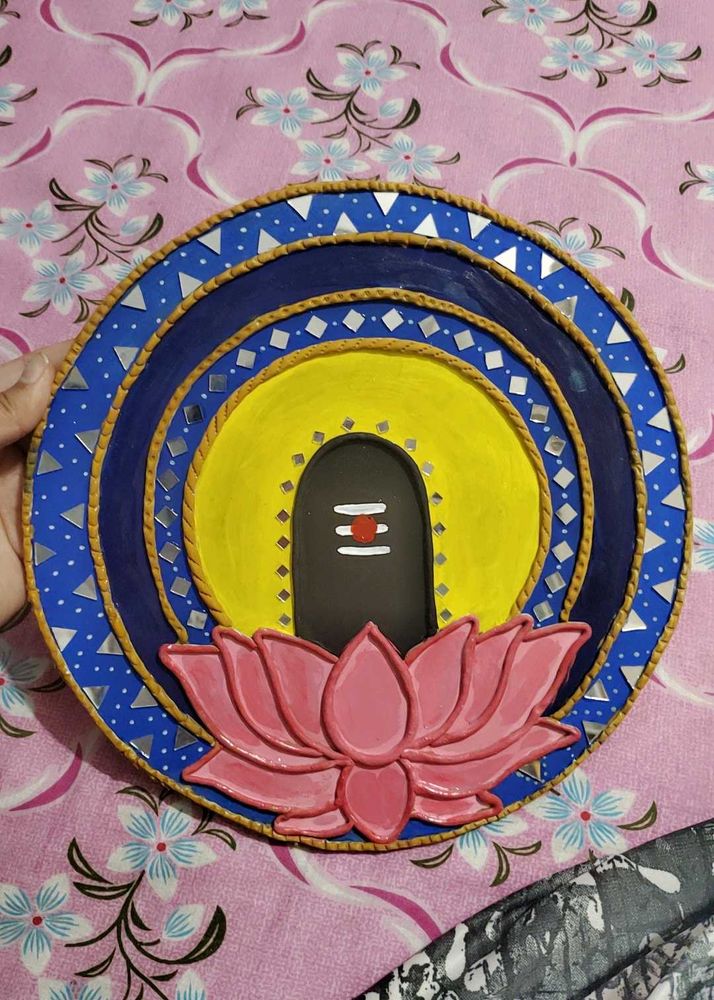 set of 5 lippan art