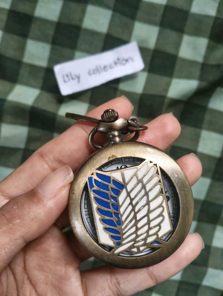 Antique Attack On Titan Pocket Watch | vintage