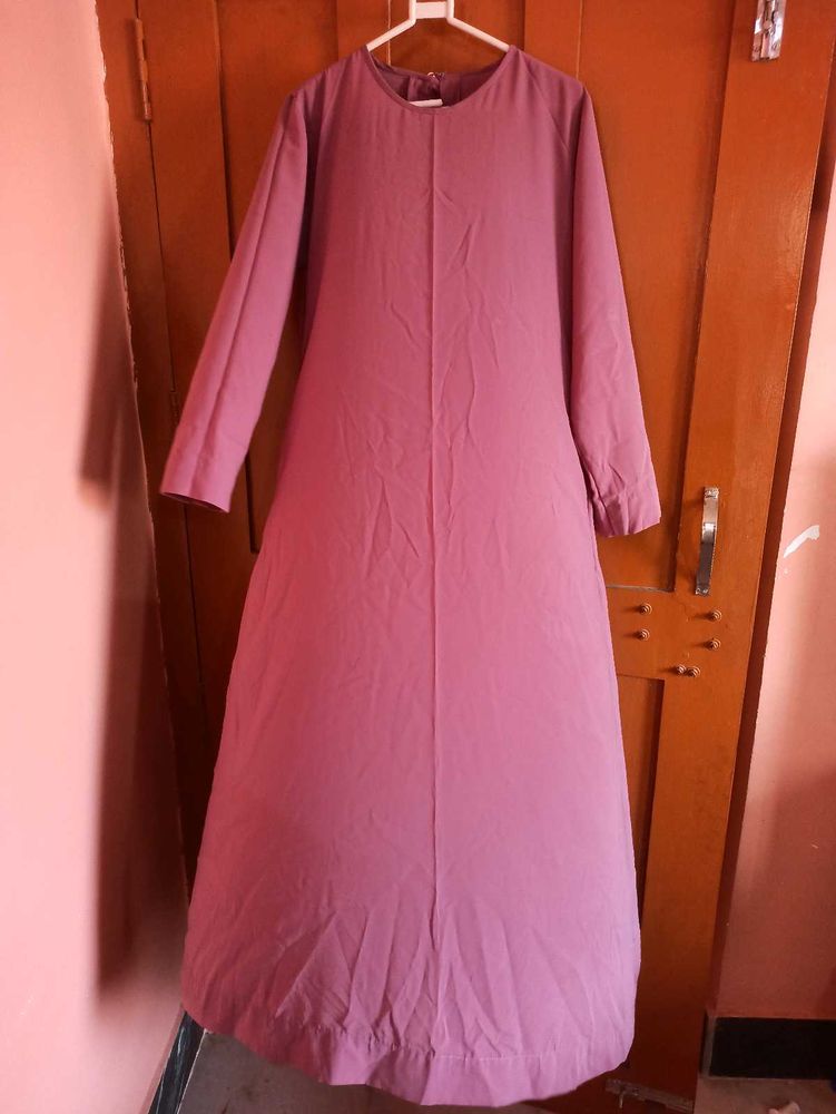 Mauve Long Sleeve Dress