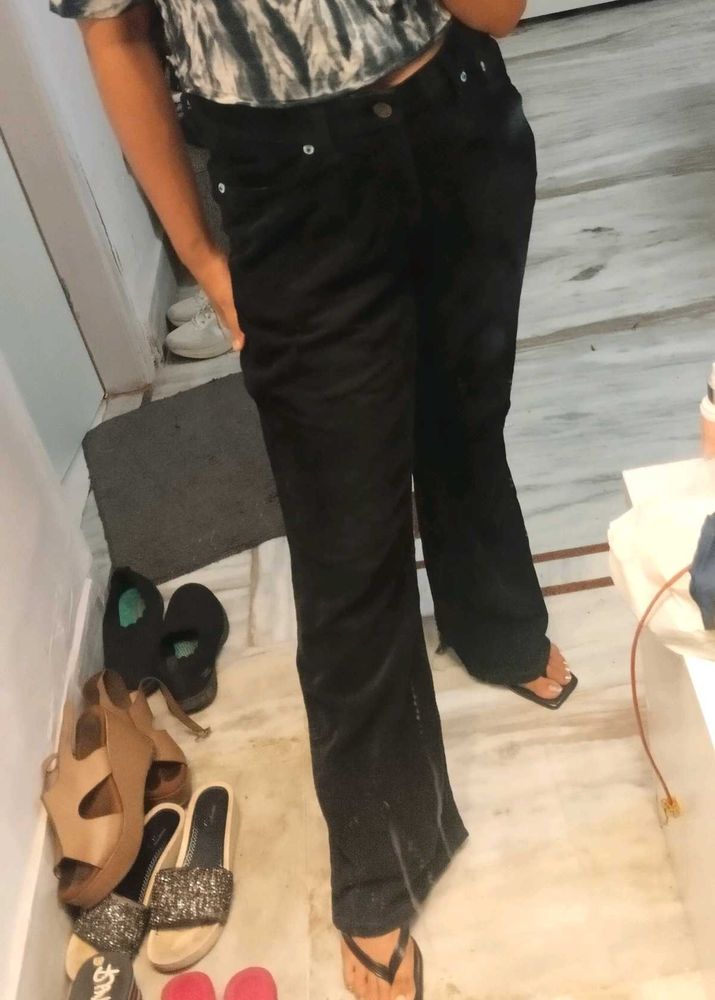 curduroy black jeans