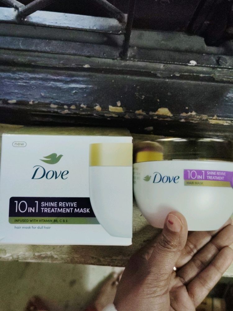 Dove 10 In 1 Shine Hiar Mask