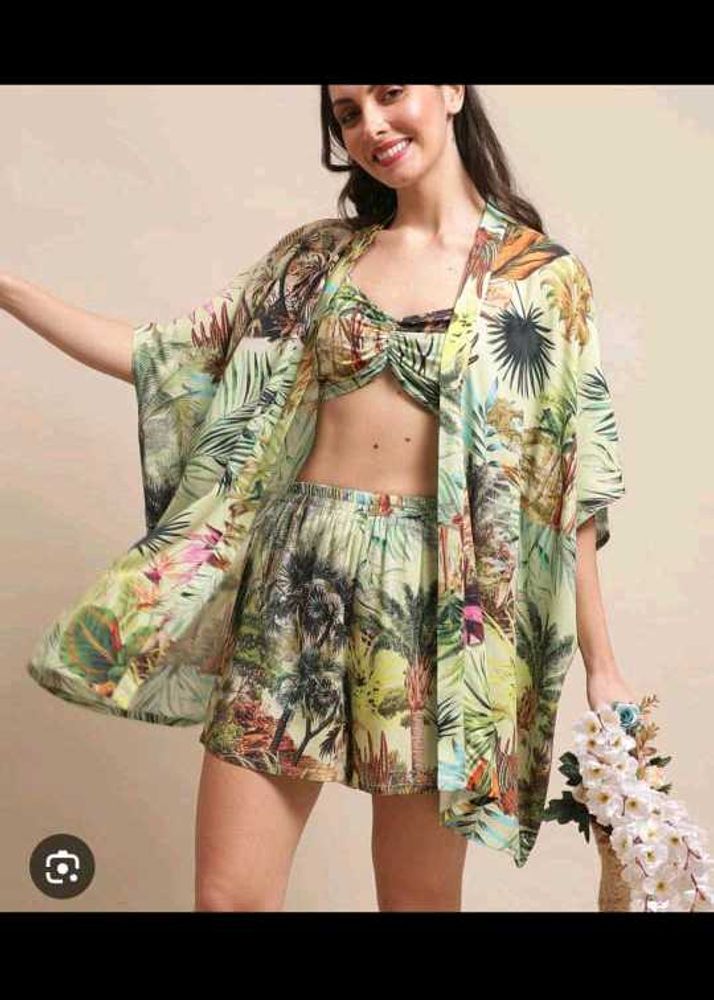 Tropical Print Co-ord Set